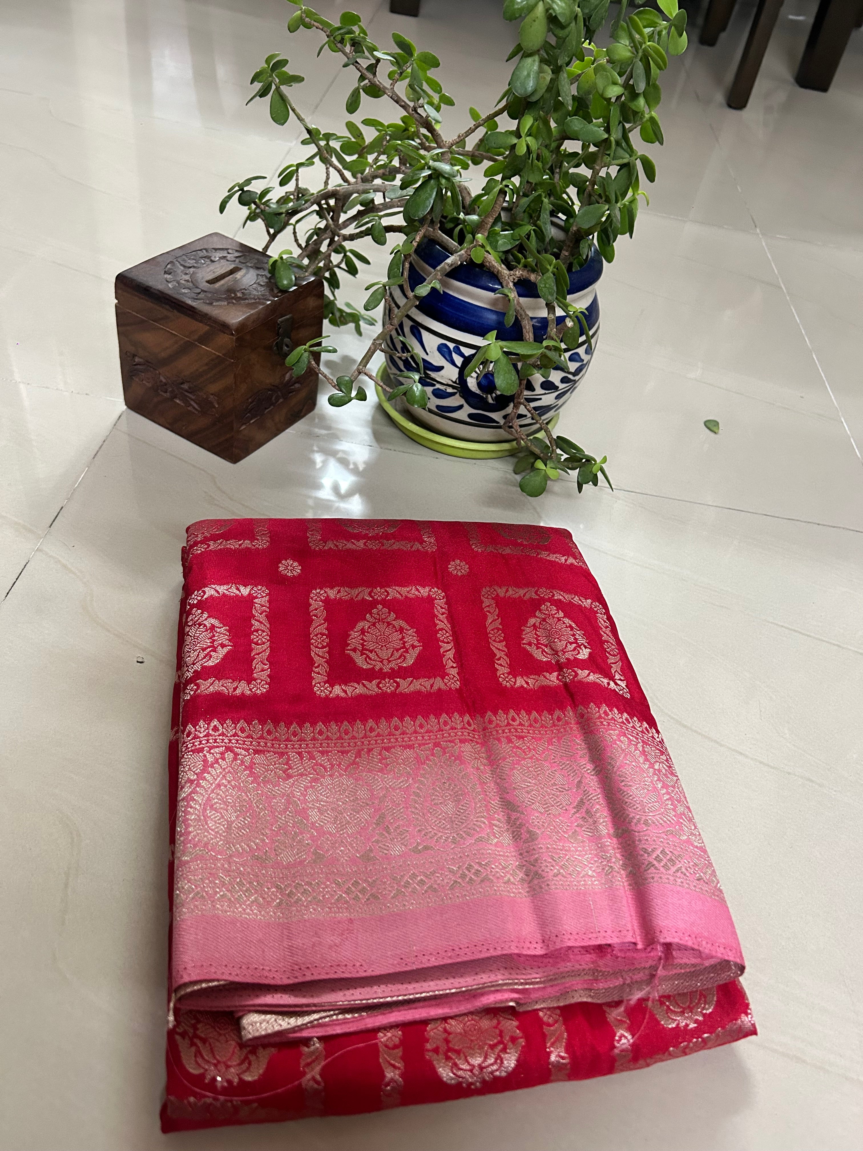 Chinnon pure Georgette Sarees