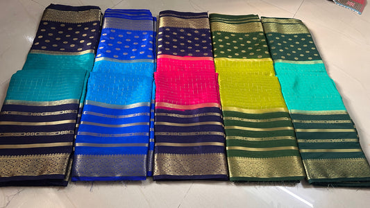 Mysore silk collection