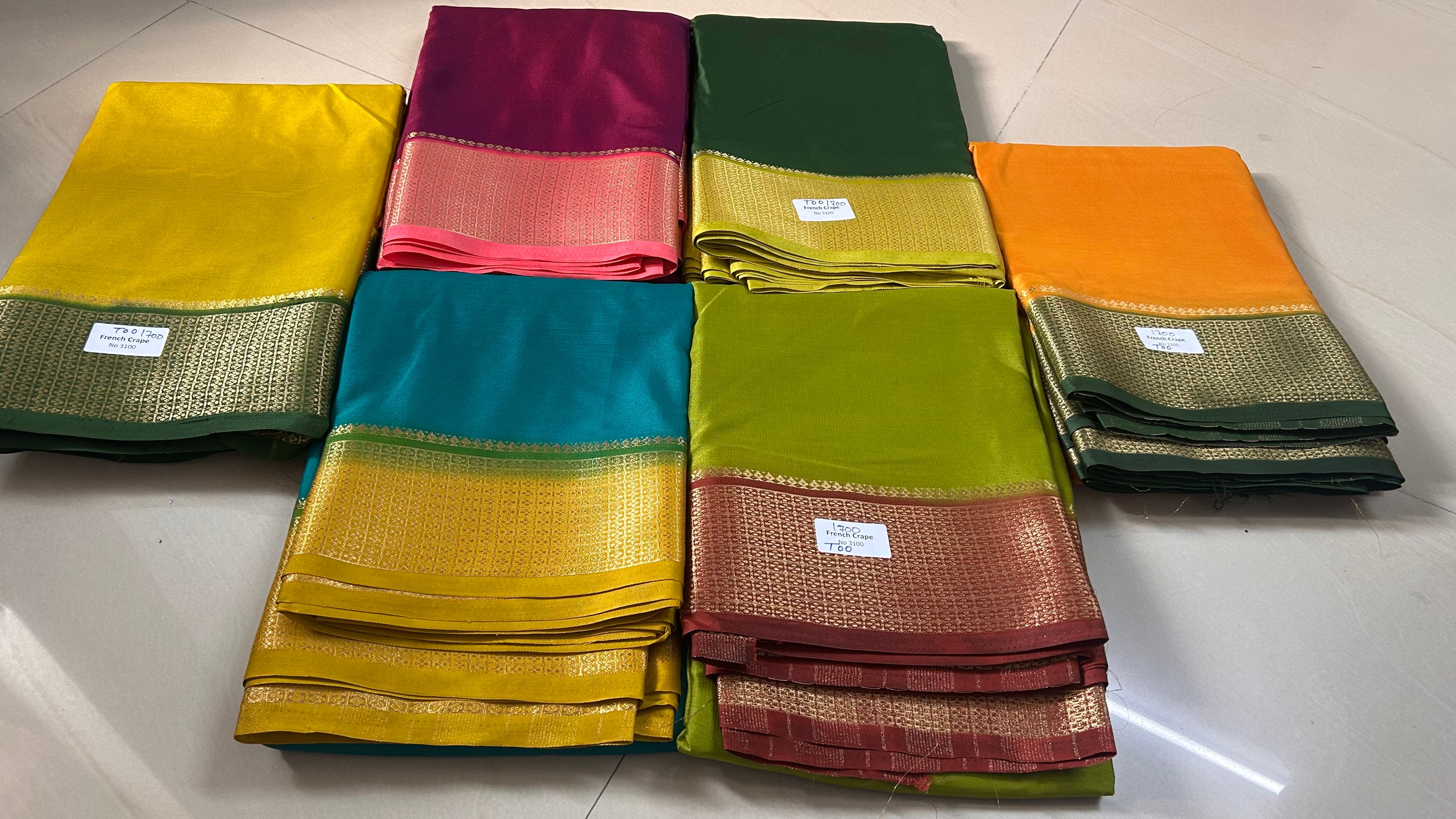 Mysore silk collection